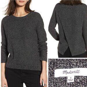 Madewell Province Cross-Back Pullover Knit Sweater
